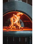 Four à bois en stainless avec fini émaillé noir durable - SUPER PREMIUM FG3000