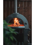 Four à bois en stainless avec fini émaillé noir durable - SUPER PREMIUM FG3000