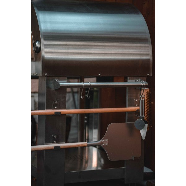 Four à bois en stainless avec fini émaillé noir durable - SUPER PREMIUM FG3000