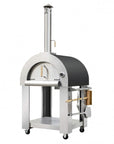Four à bois en stainless avec fini émaillé noir durable - SUPER PREMIUM FG3000
